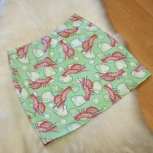 Vineyard Vines Lobster 🦞 Print Mini Skirt